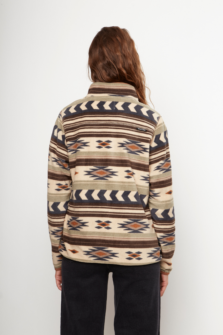 Polar Lava Woman Reciclado Print Tribal Beige Mujer