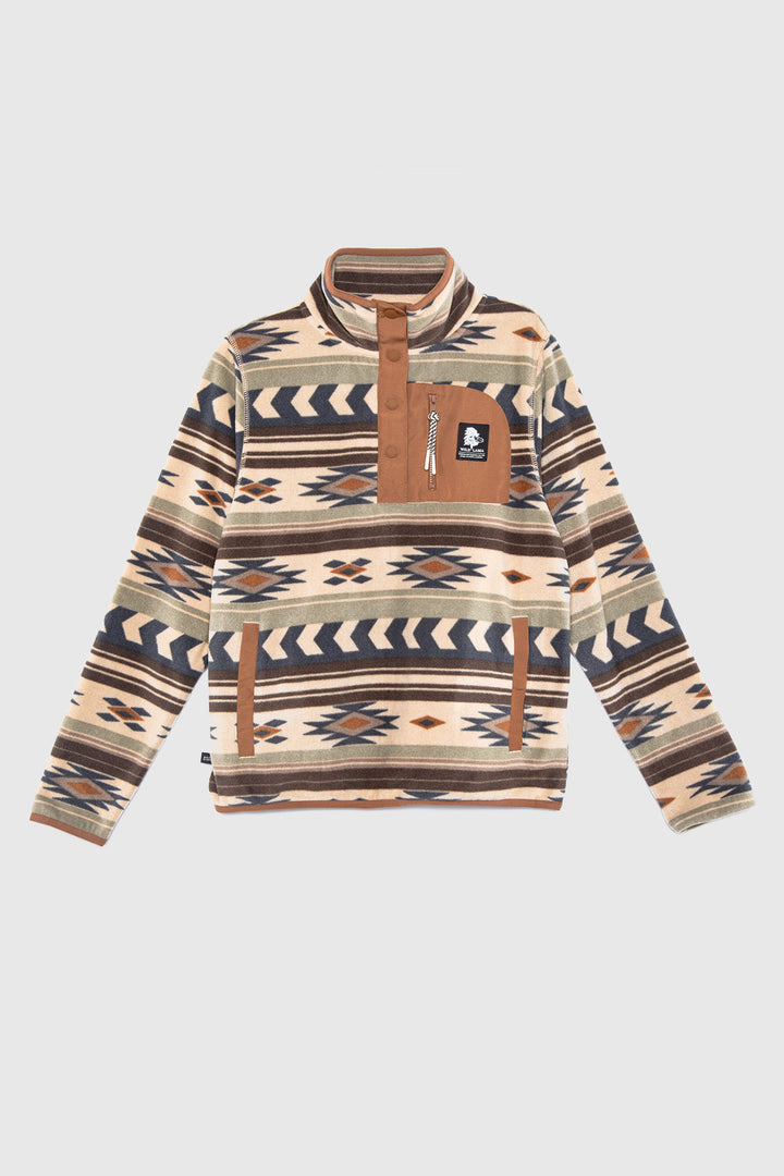 Polar Lava Woman Reciclado Print Tribal Beige Mujer