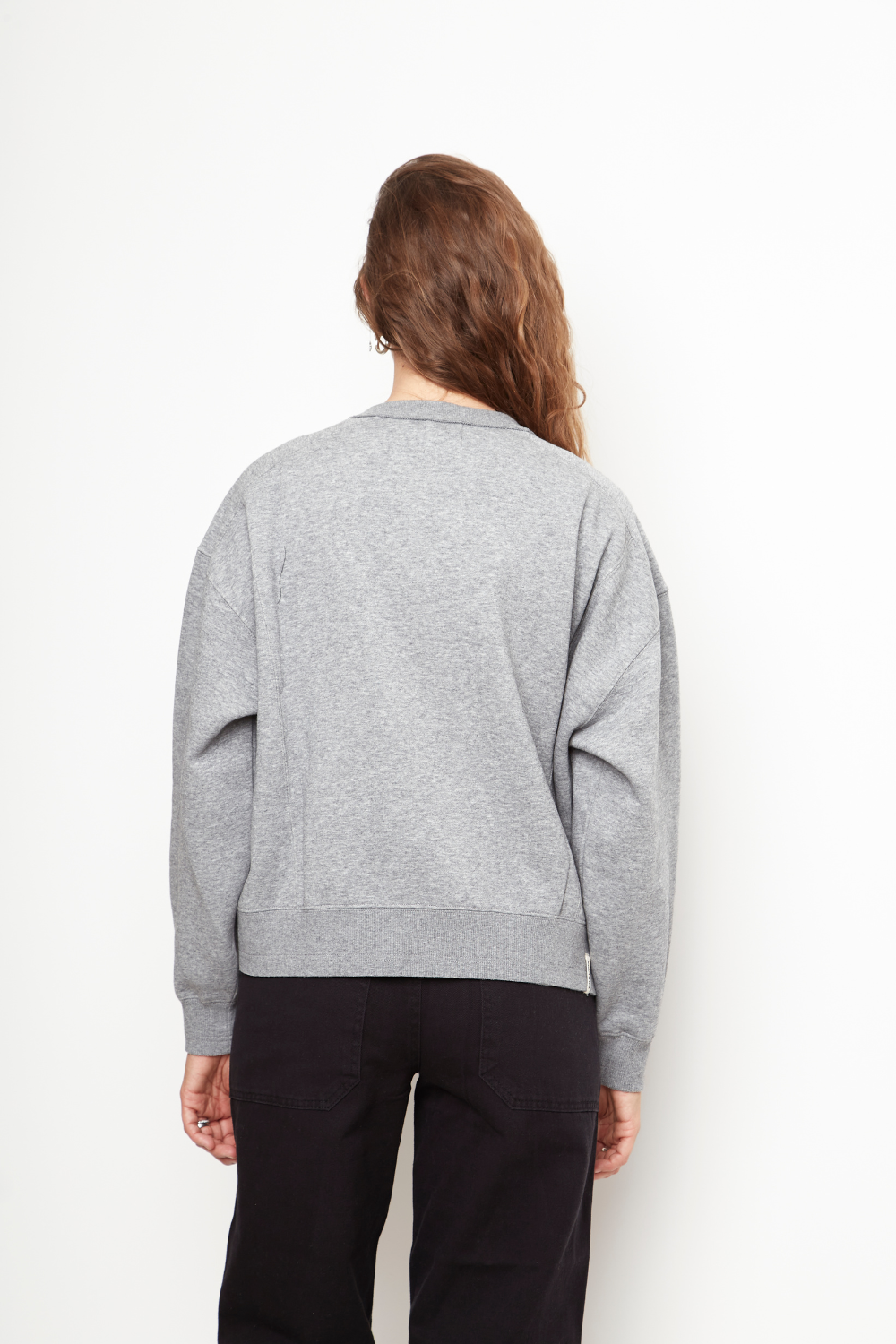 Polerón Torino Orgánico Gris Mujer