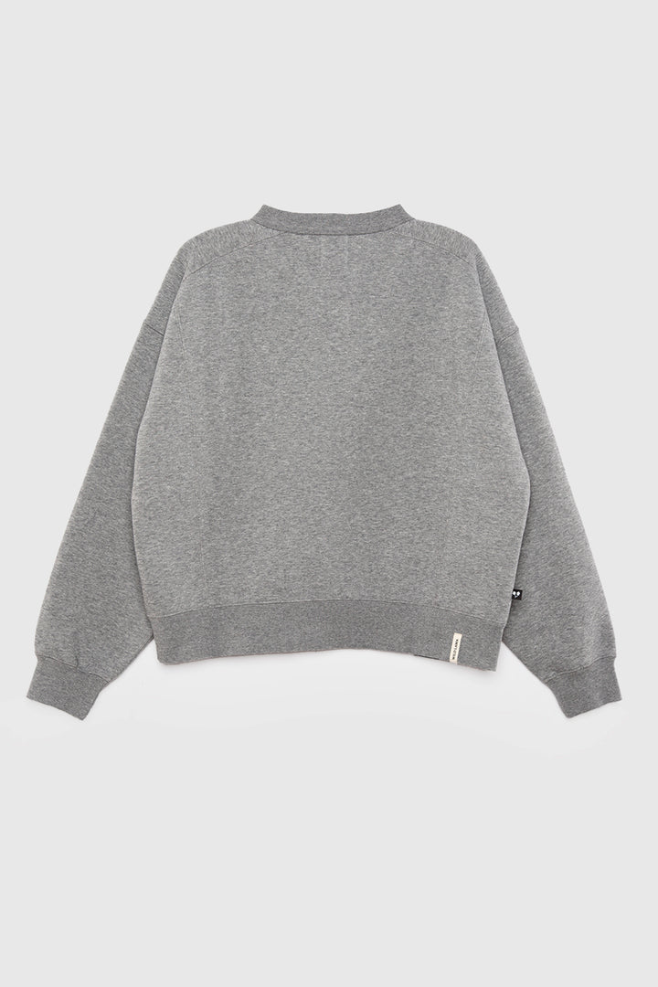 Polerón Torino Orgánico Gris Mujer