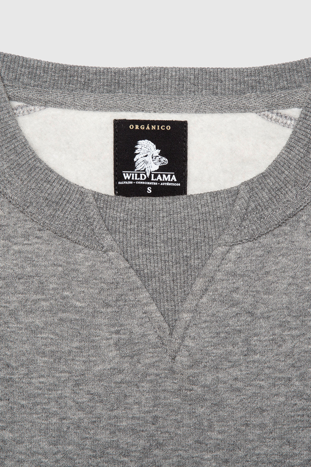 Polerón Torino Orgánico Gris Mujer