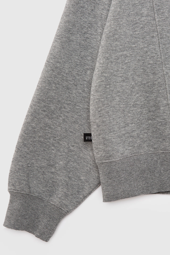 Polerón Torino Orgánico Gris Mujer