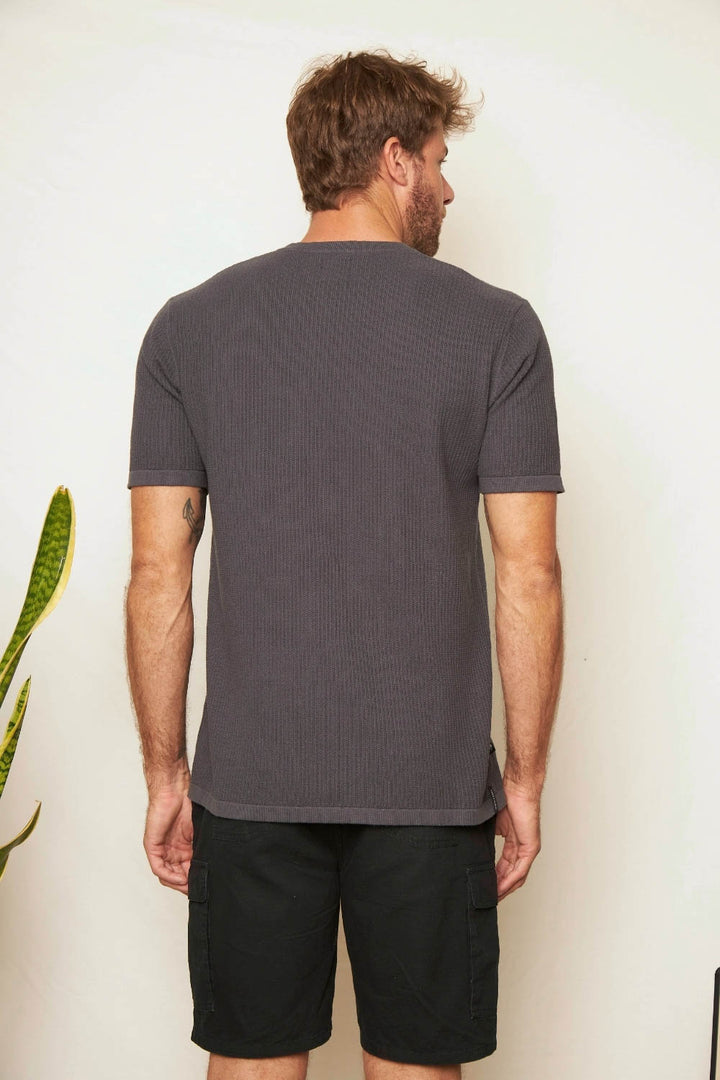 Polera Kato Orgánica Gris Hombre