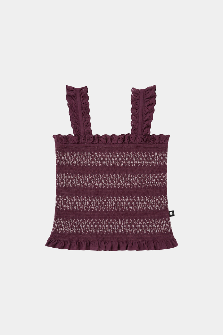 Polera Mako Burdeo Mujer