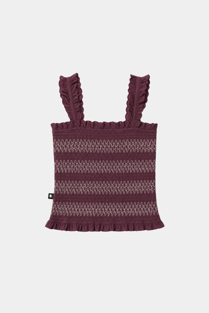 Polera Mako Burdeo Mujer