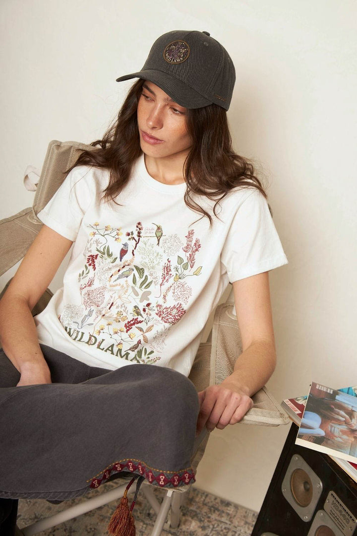 Polera Mira Orgánica Blanca Mujer