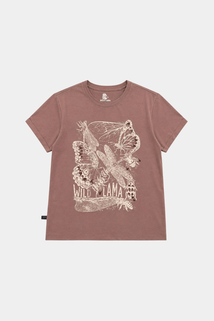 Polera Mira Orgánica Rosada Mujer