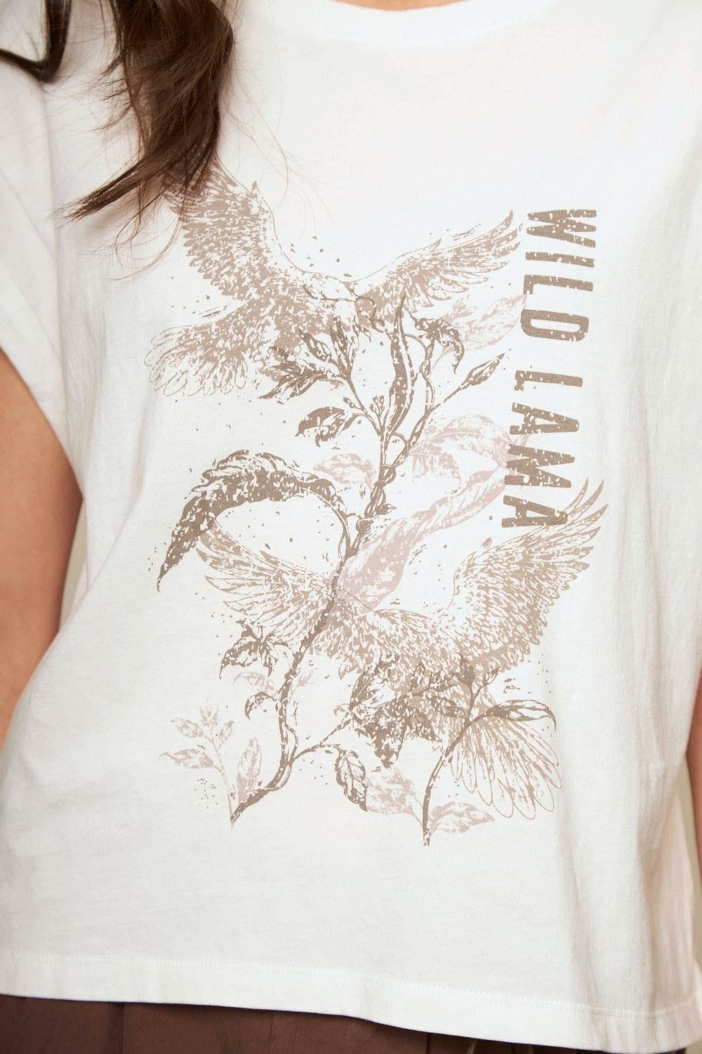 Polera Nirva Orgánica Blanca Mujer