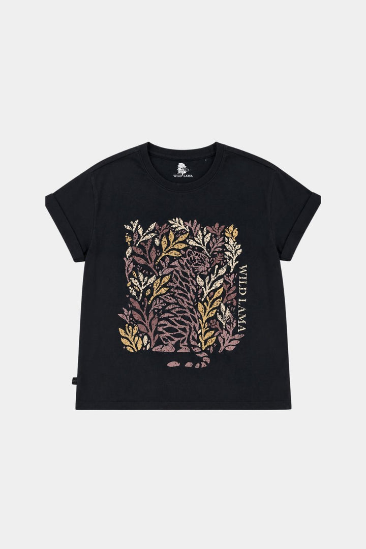 Polera Nirva Orgánica Negra Mujer