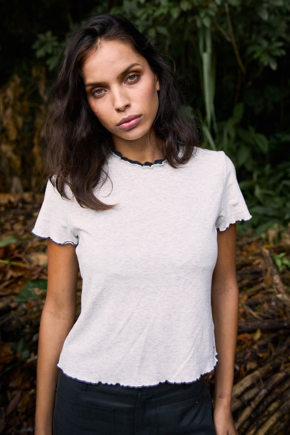Polera Nis Gris Mujer