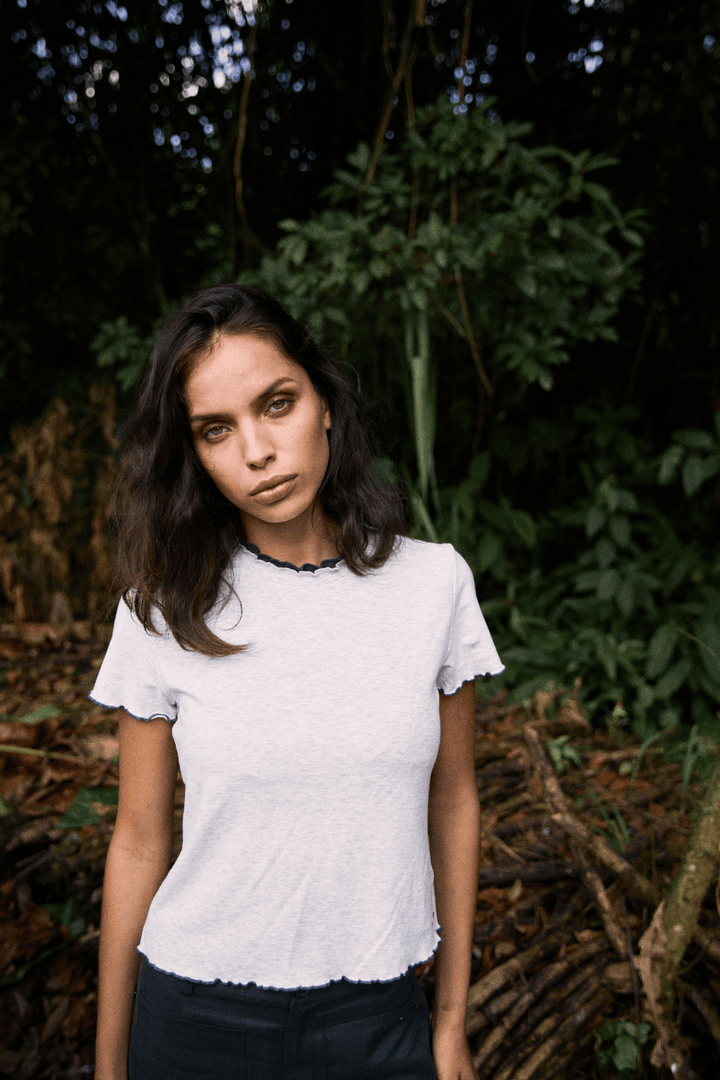 Polera Nis Gris Mujer
