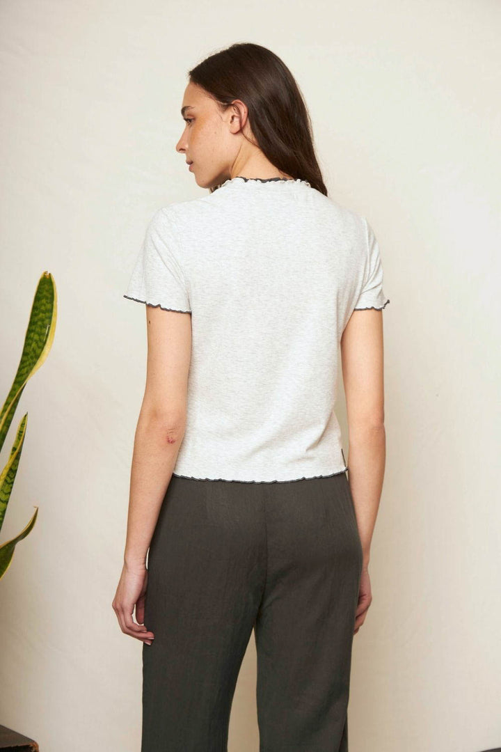 Polera Nis Gris Mujer