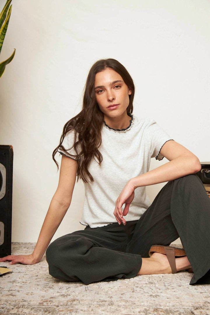 Polera Nis Gris Mujer