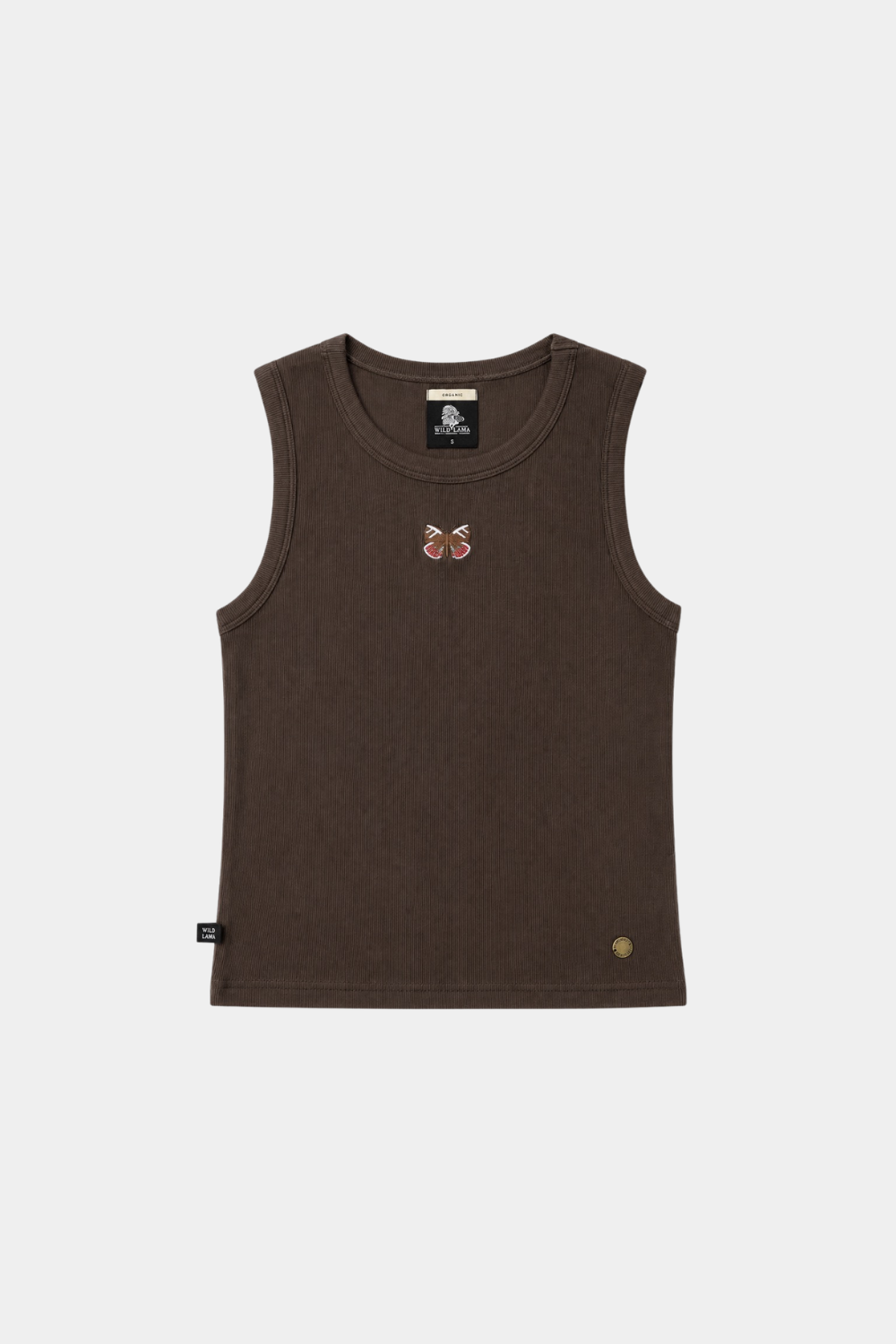 Polera Popy Orgánica Café Mujer