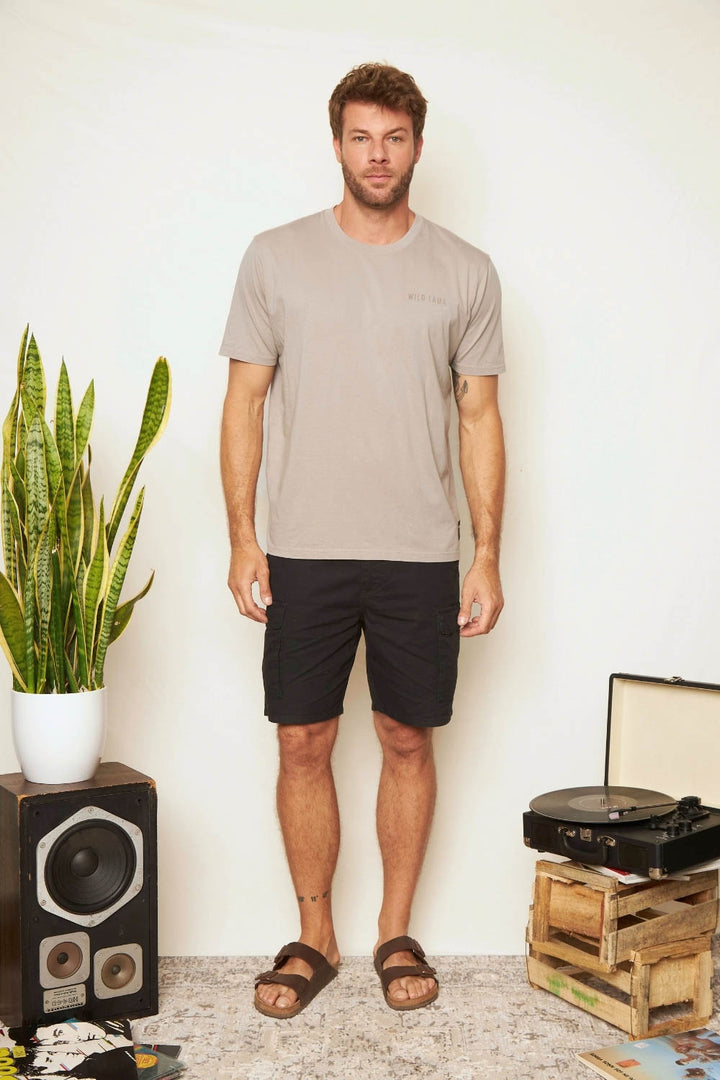 Polera Rolan Orgánica Gris Hombre
