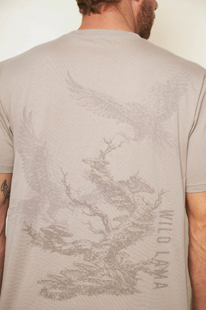 Polera Rolan Orgánica Gris Hombre