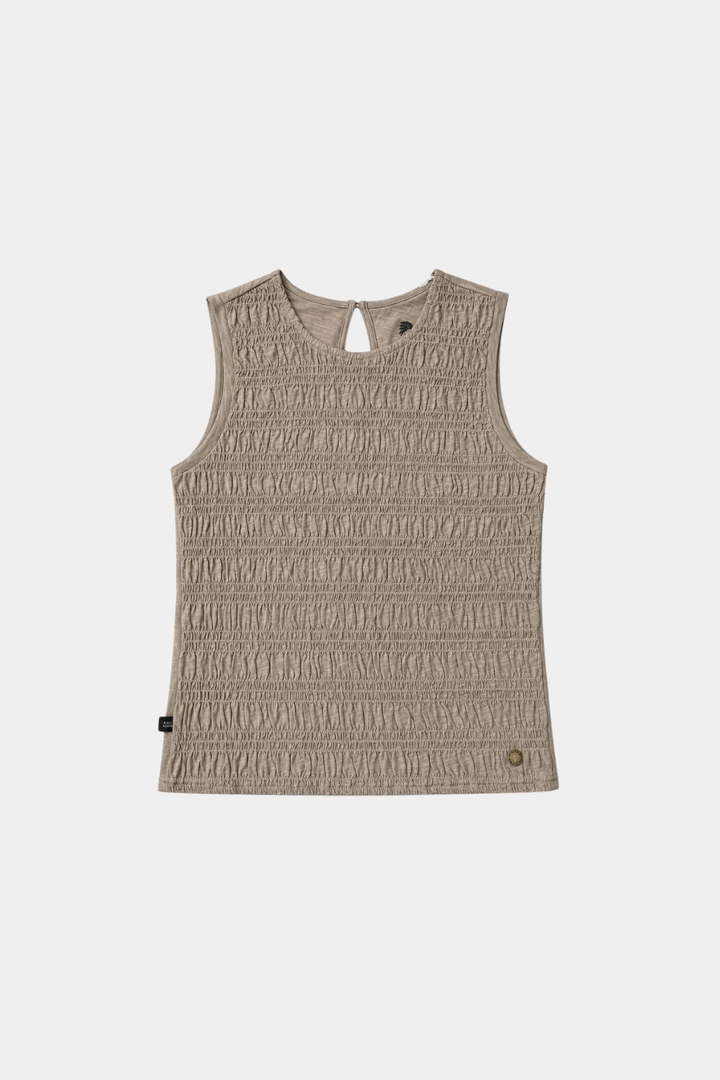 Polera Seris Orgánica Beige Mujer