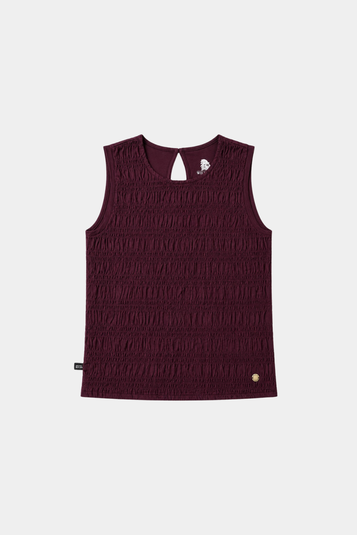 Polera Seris Orgánica Morada Mujer