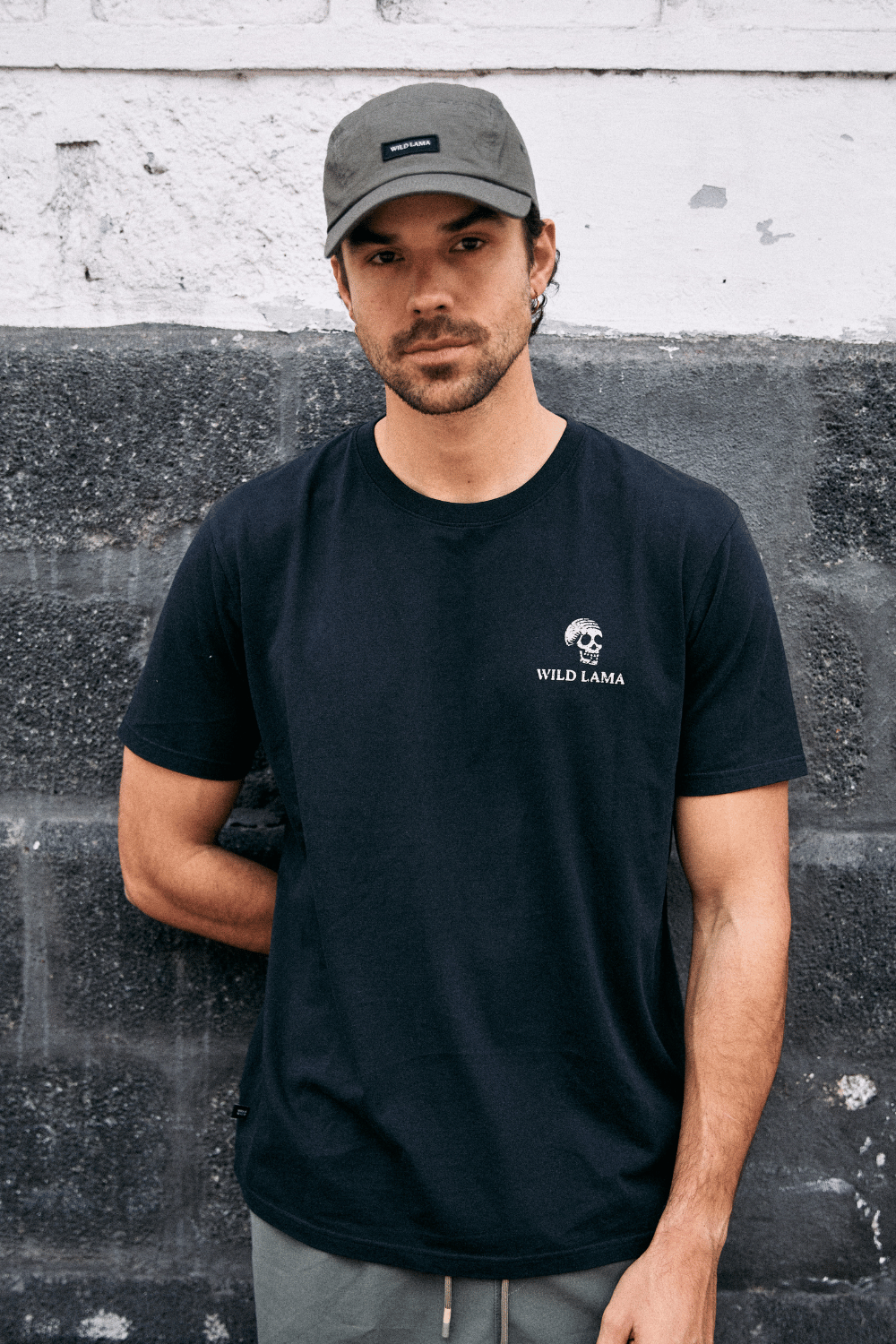Polera Soles Orgánica Negra Hombre