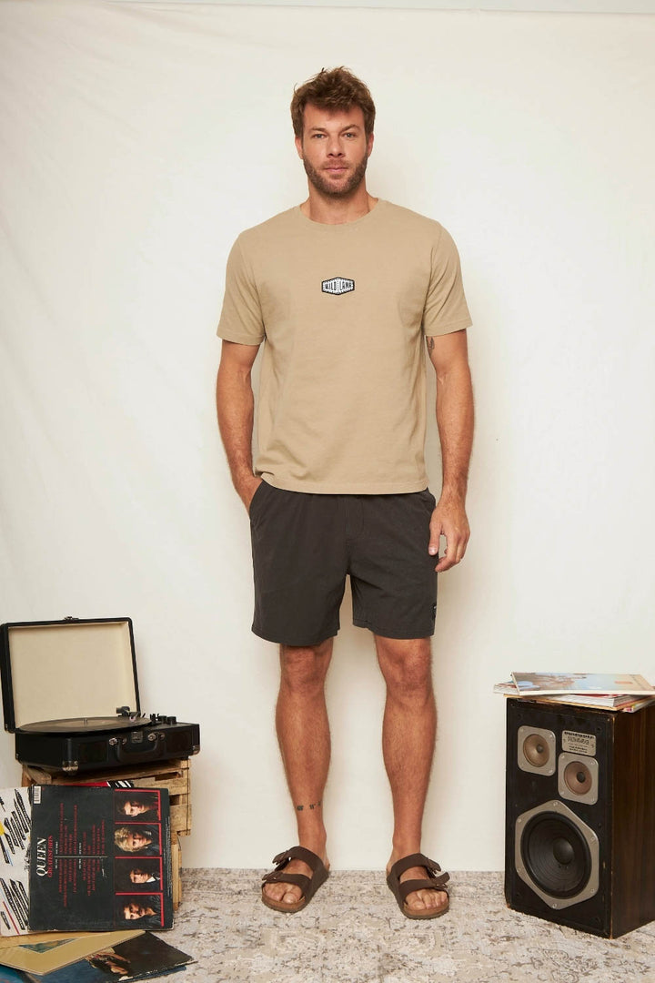 Polera Tanka Orgánica Beige Hombre