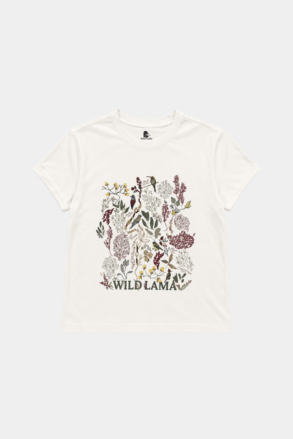 Polera Mira Orgánica Blanca Mujer