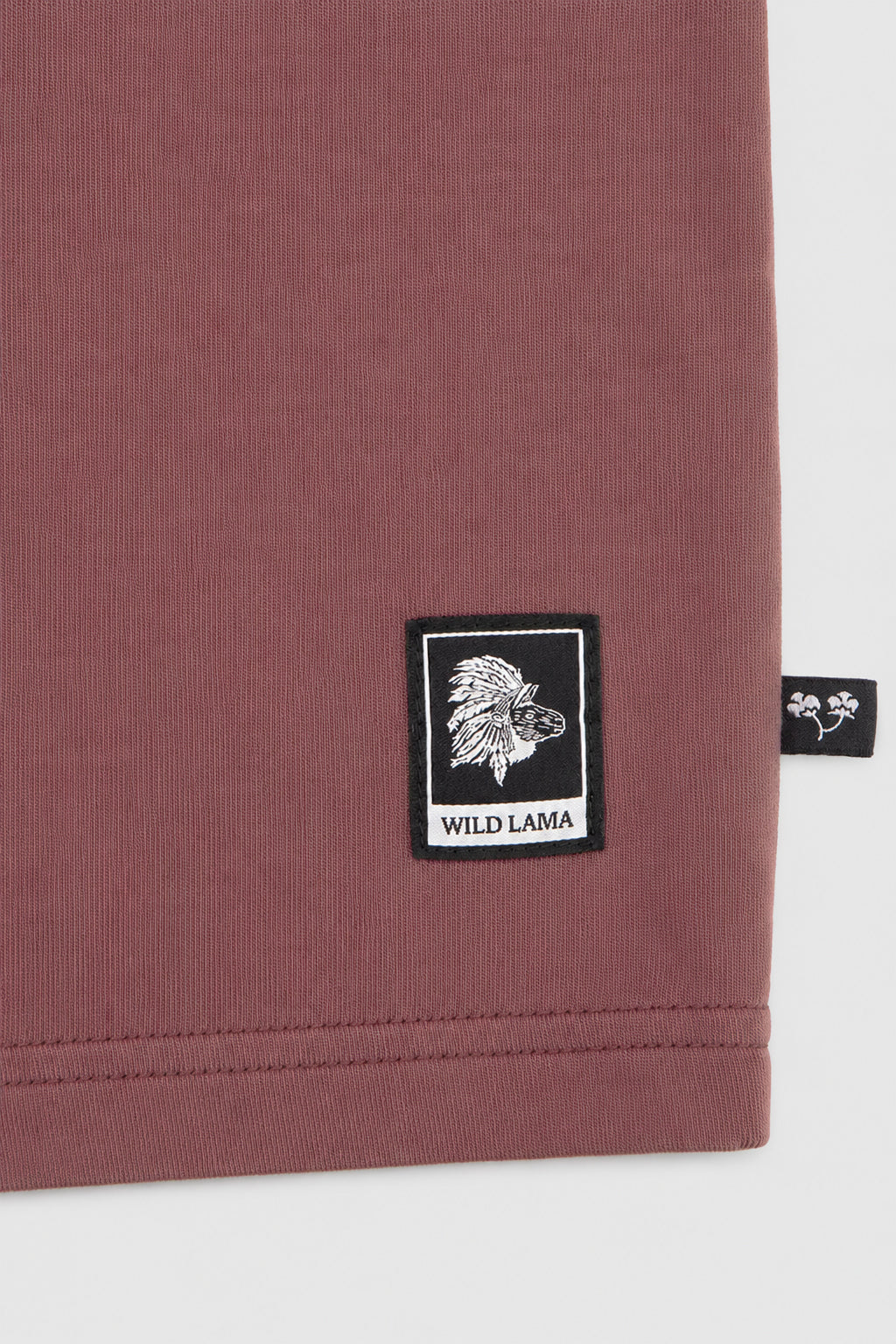Polera Bat Parche Orgánica Burdeo Puma Hombre