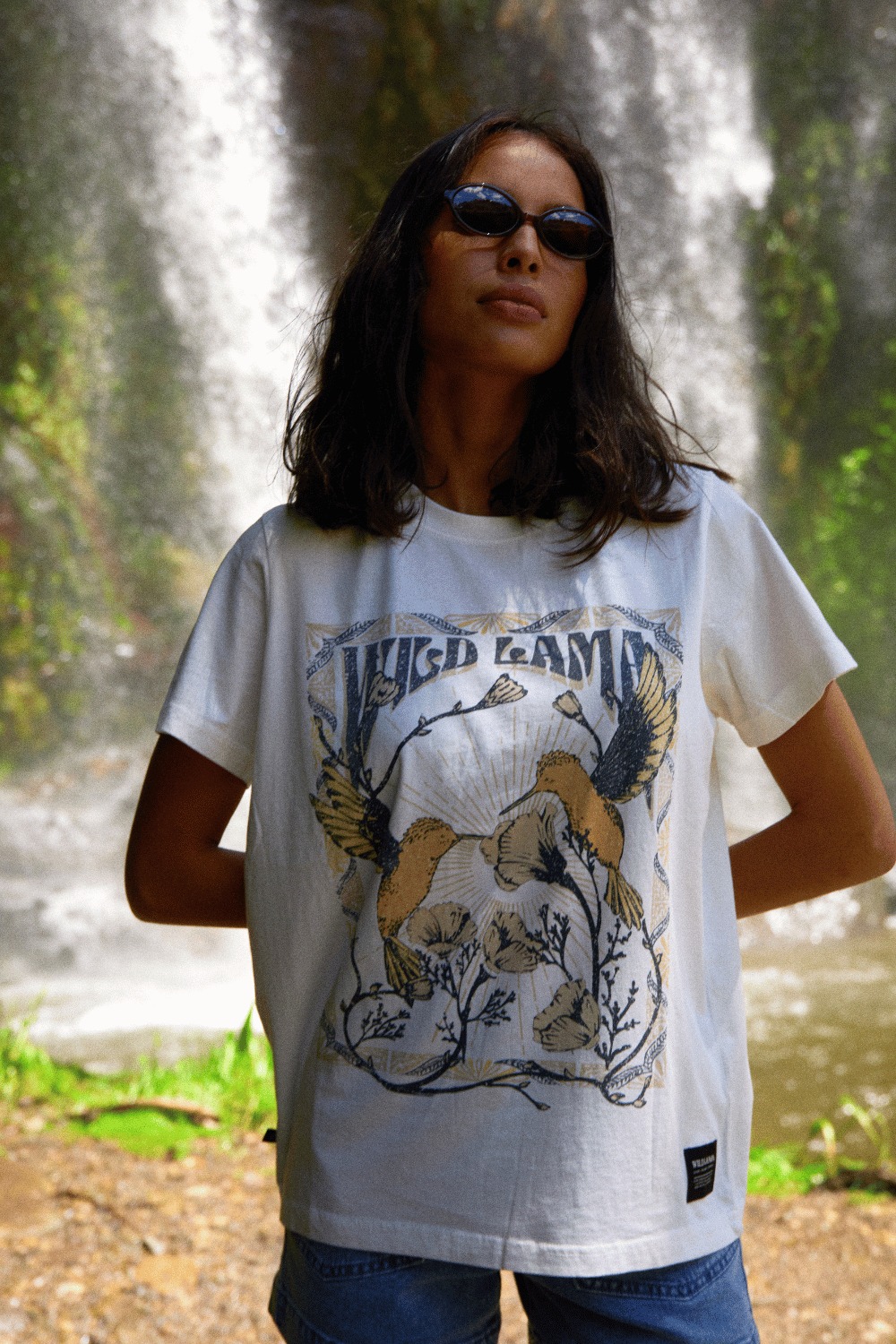 Polera Genovesa Órgánica Blanca Mujer