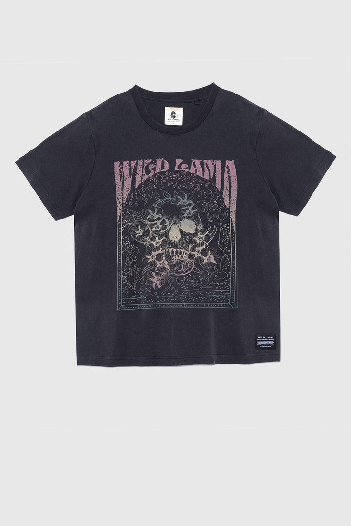 Polera Genovesa Orgánica Negra Mujer