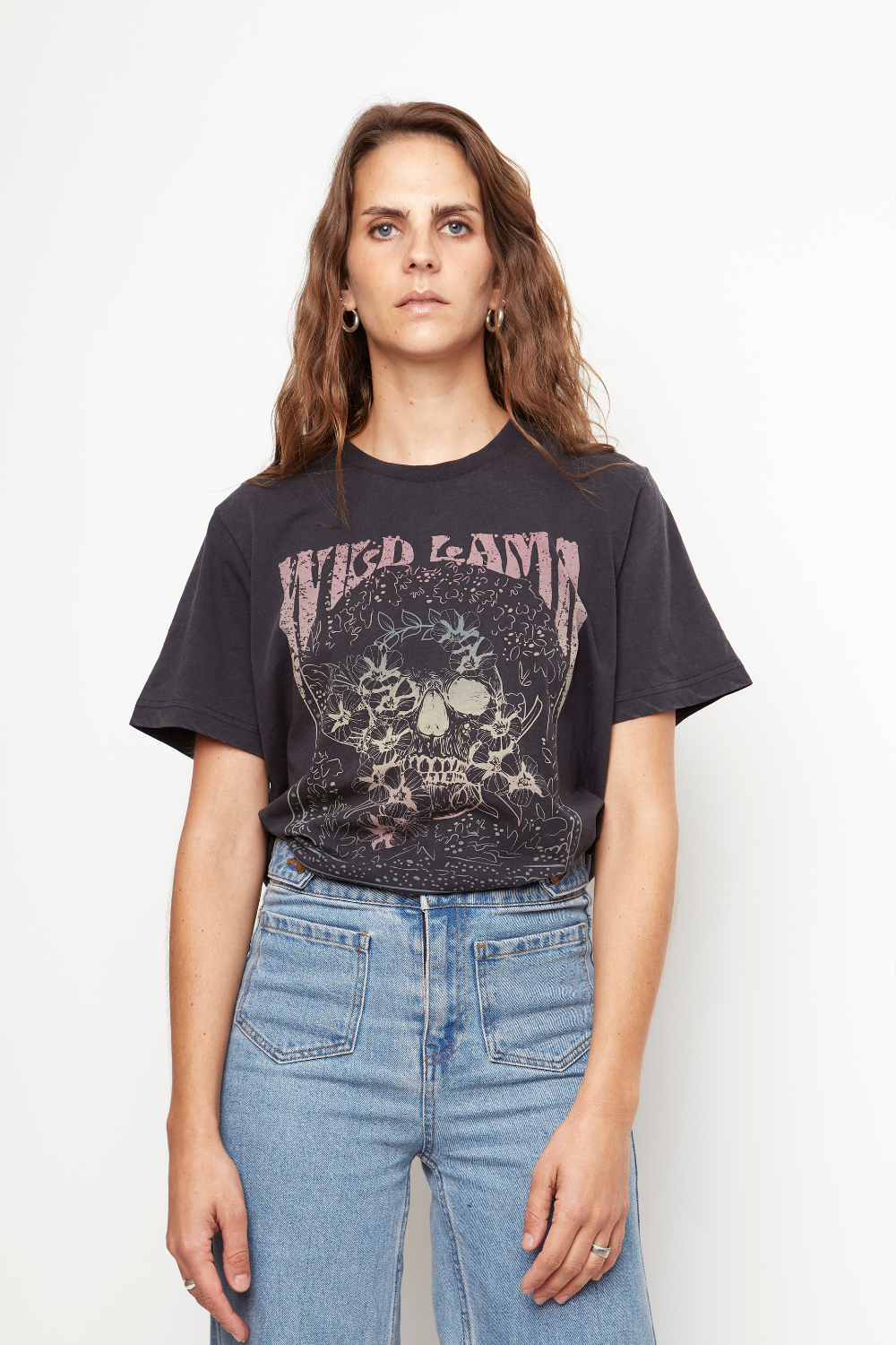 Polera Genovesa Orgánica Negra Mujer