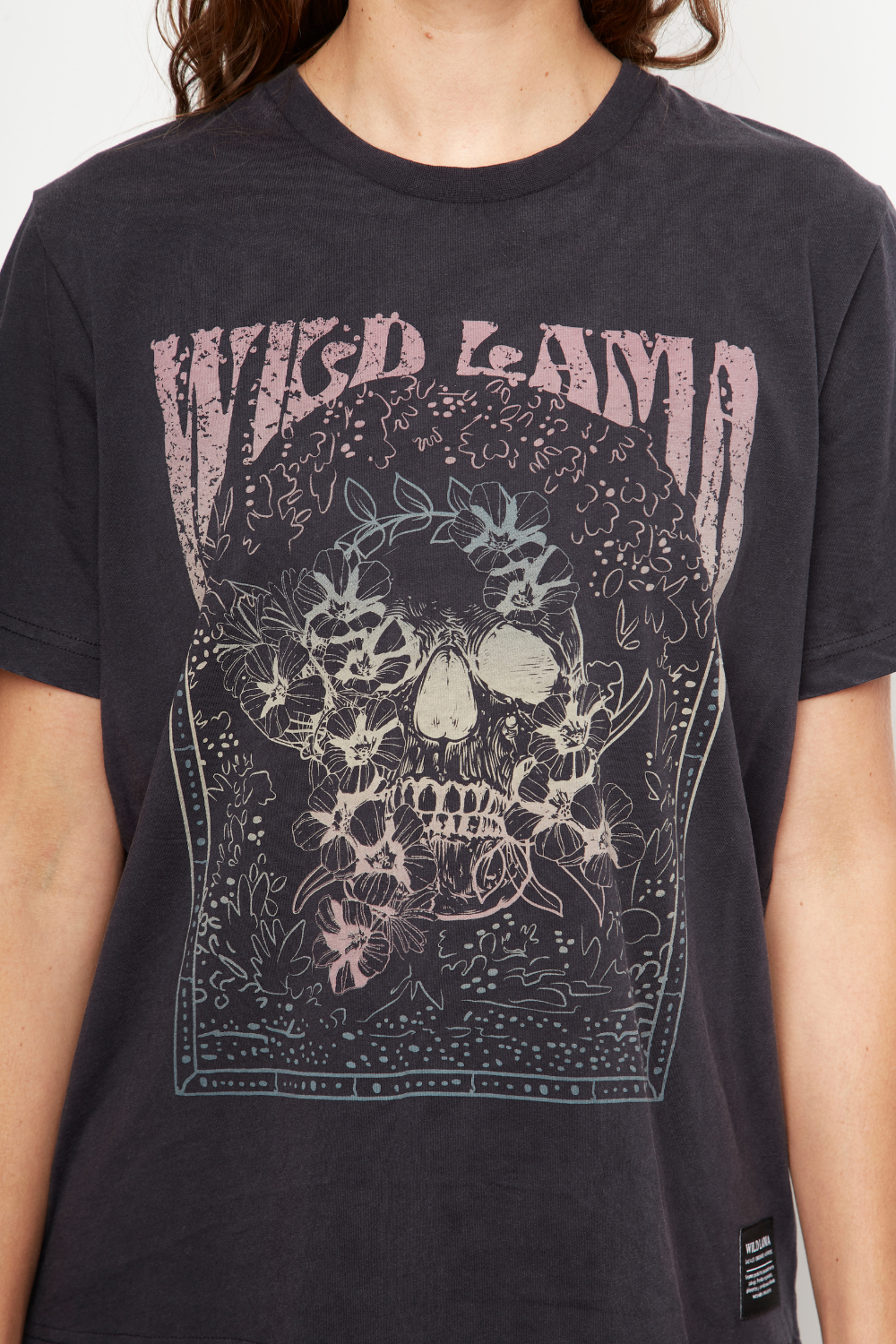 Polera Genovesa Orgánica Negra Mujer