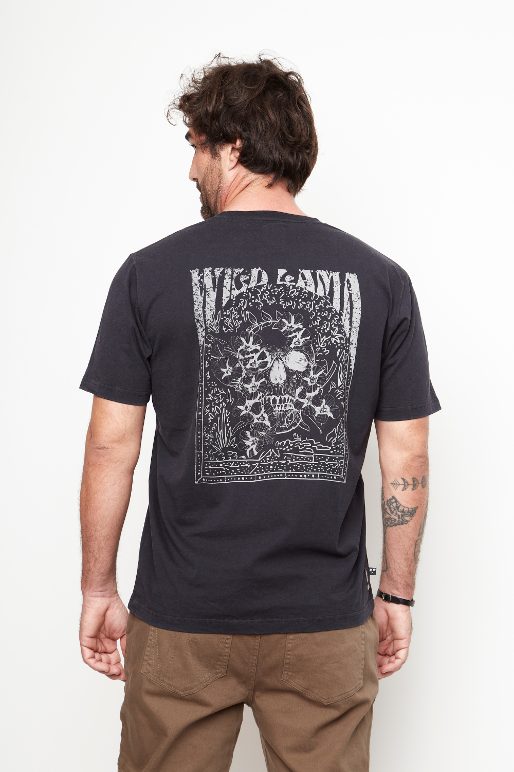Polera Karu Orgánica Negro Hombre