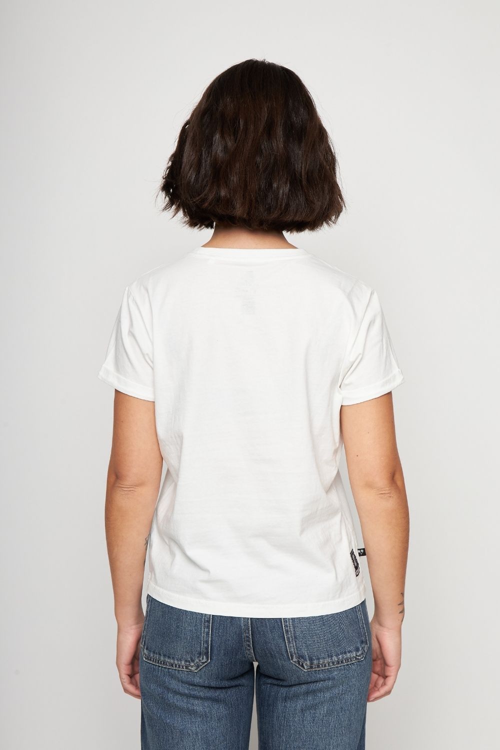 Polera Mira Orgánica Beige Mujer