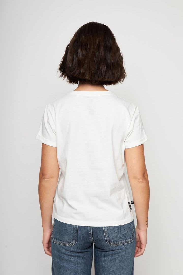 Polera Mira Orgánica Beige Mujer