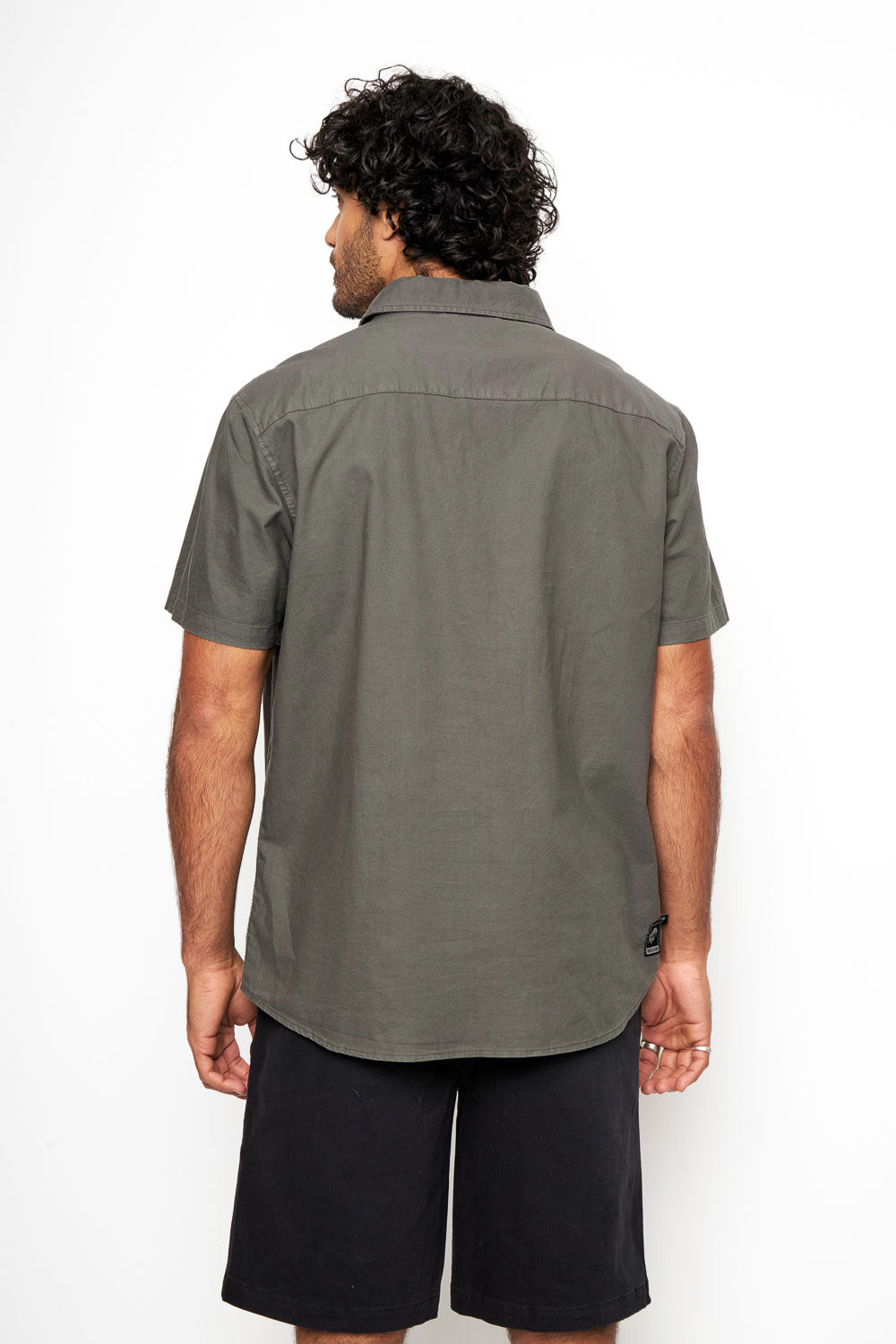 Camisa Pinco Orgánica Verde Hombre