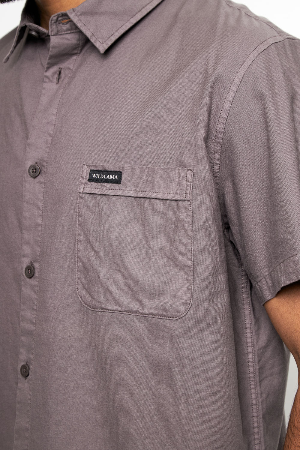 Camisa Pinco Orgánica Morado Hombre