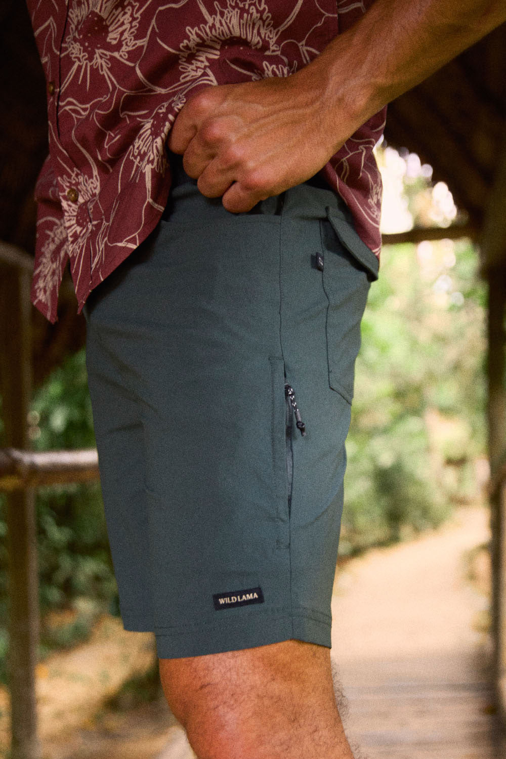 Short Bori Reciclado Gris Hombre
