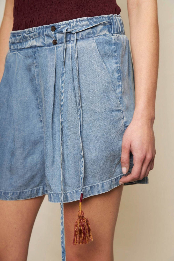 Short Fozy Azul Mujer