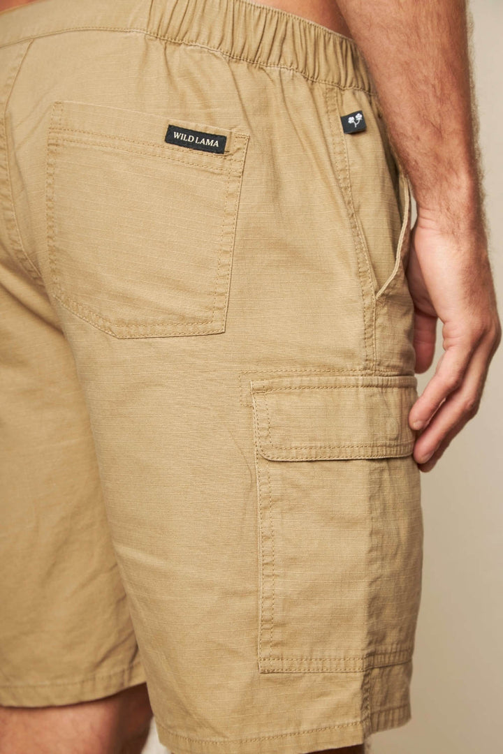 Short Rex Orgánico Camel Hombre