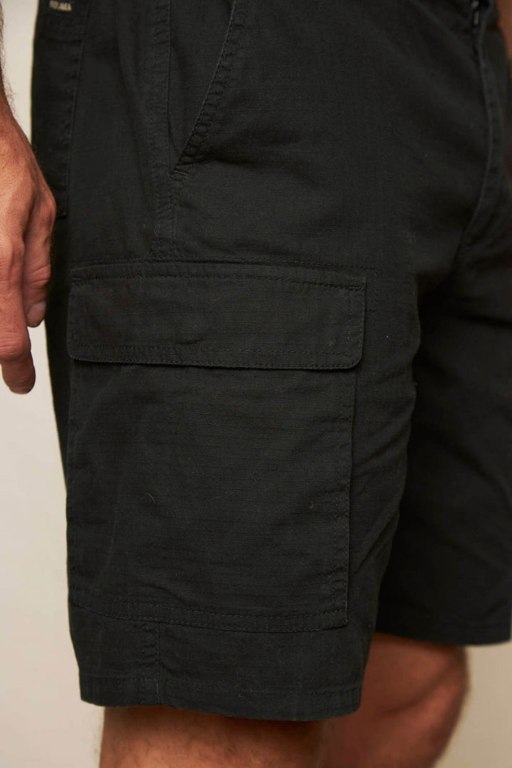 Short Rex Orgánico Negro Hombre