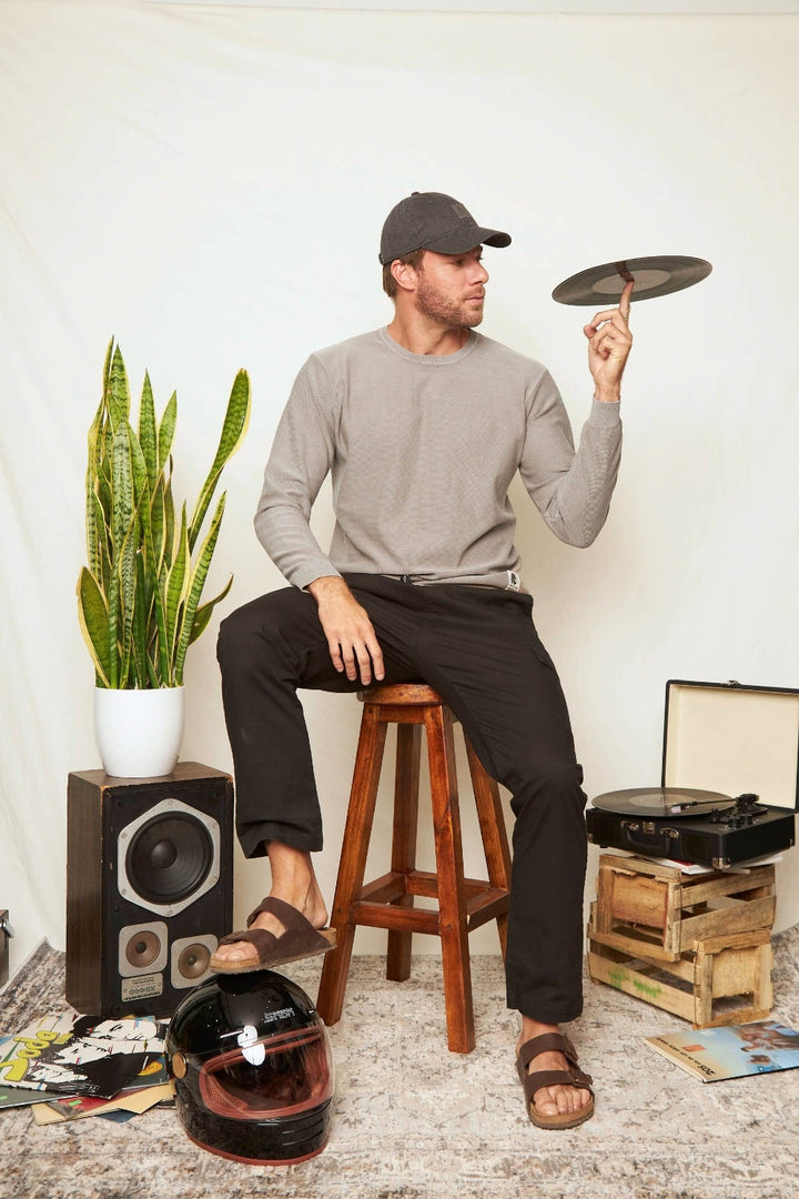 Sweater Hulu Orgánico Gris Hombre