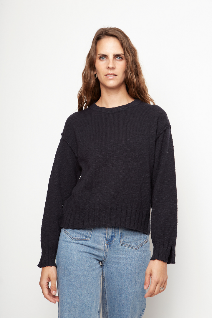 Sweater Uma Orgánico Marengo Mujer