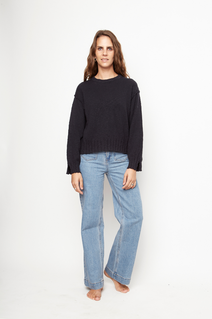 Sweater Uma Orgánico Marengo Mujer