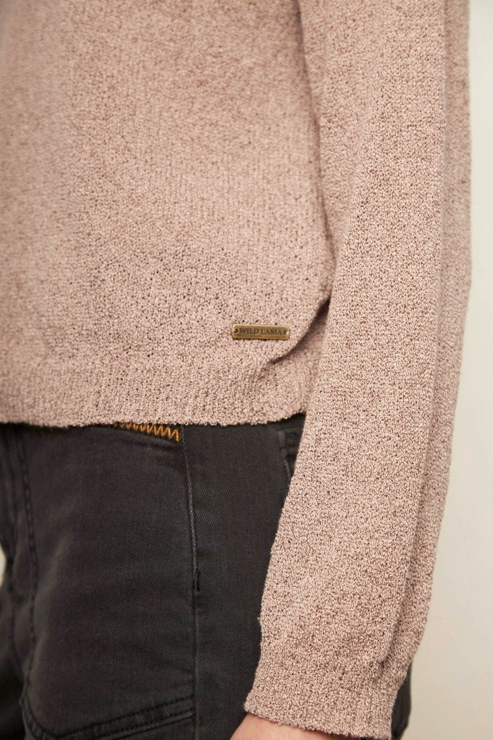 Sweater Yalo Reciclado Rosa Palo Mujer
