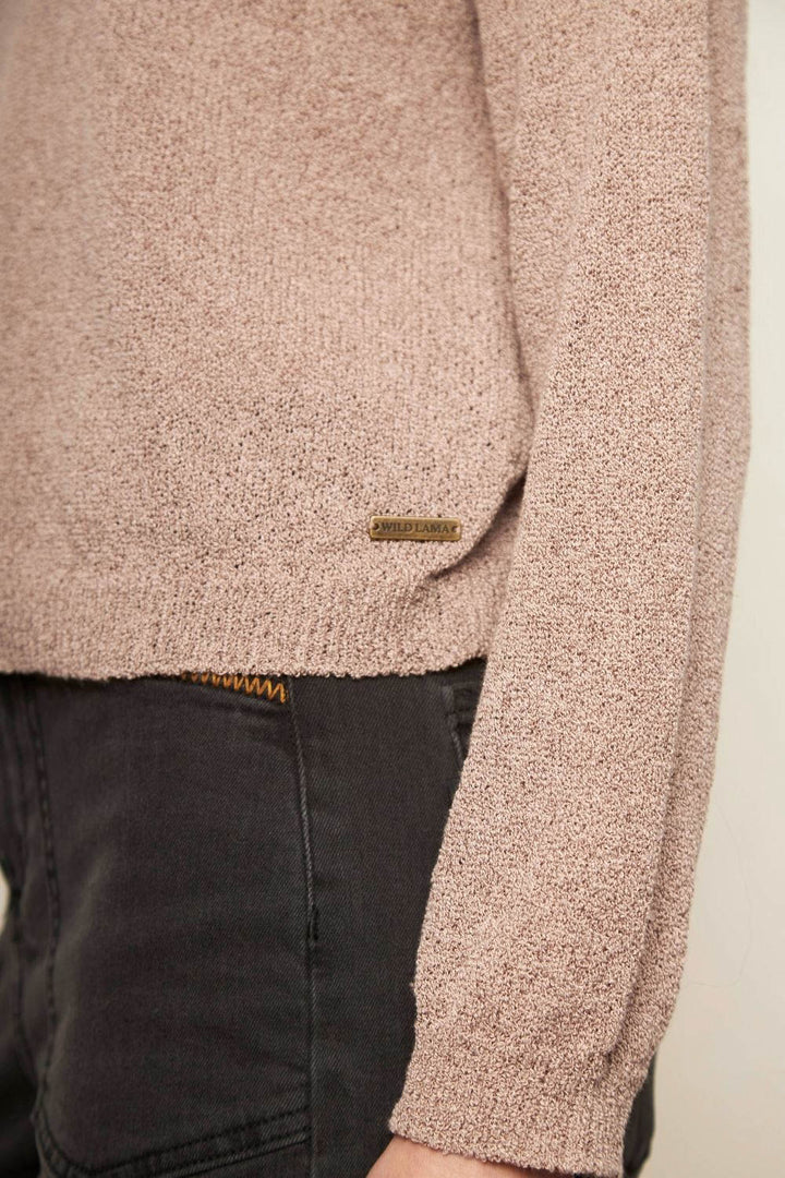 Sweater Yalo Reciclado Rosa Palo Mujer