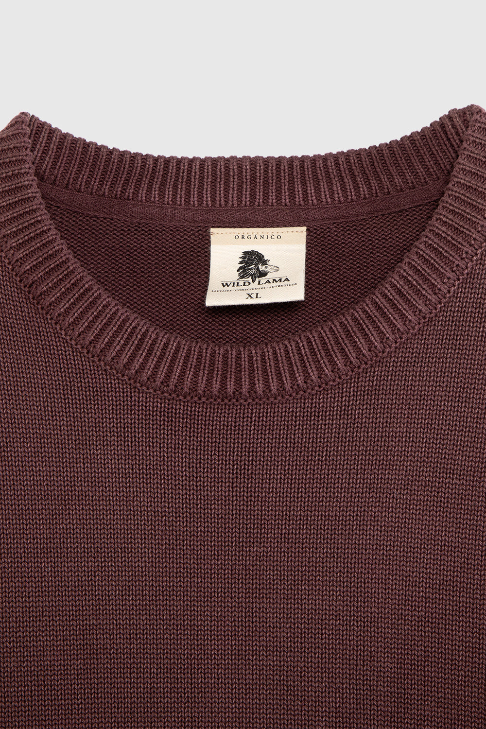 Sweater Tros Orgánico Burdeo Hombre