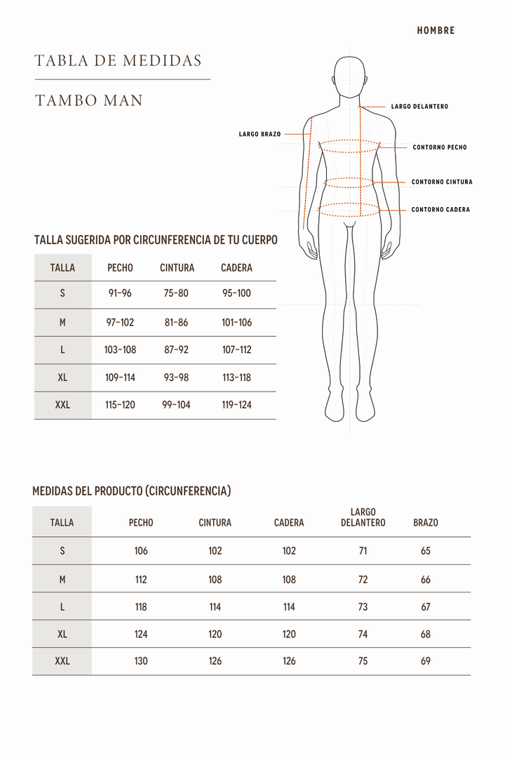 Polar Tambo Reciclado Print Hombre