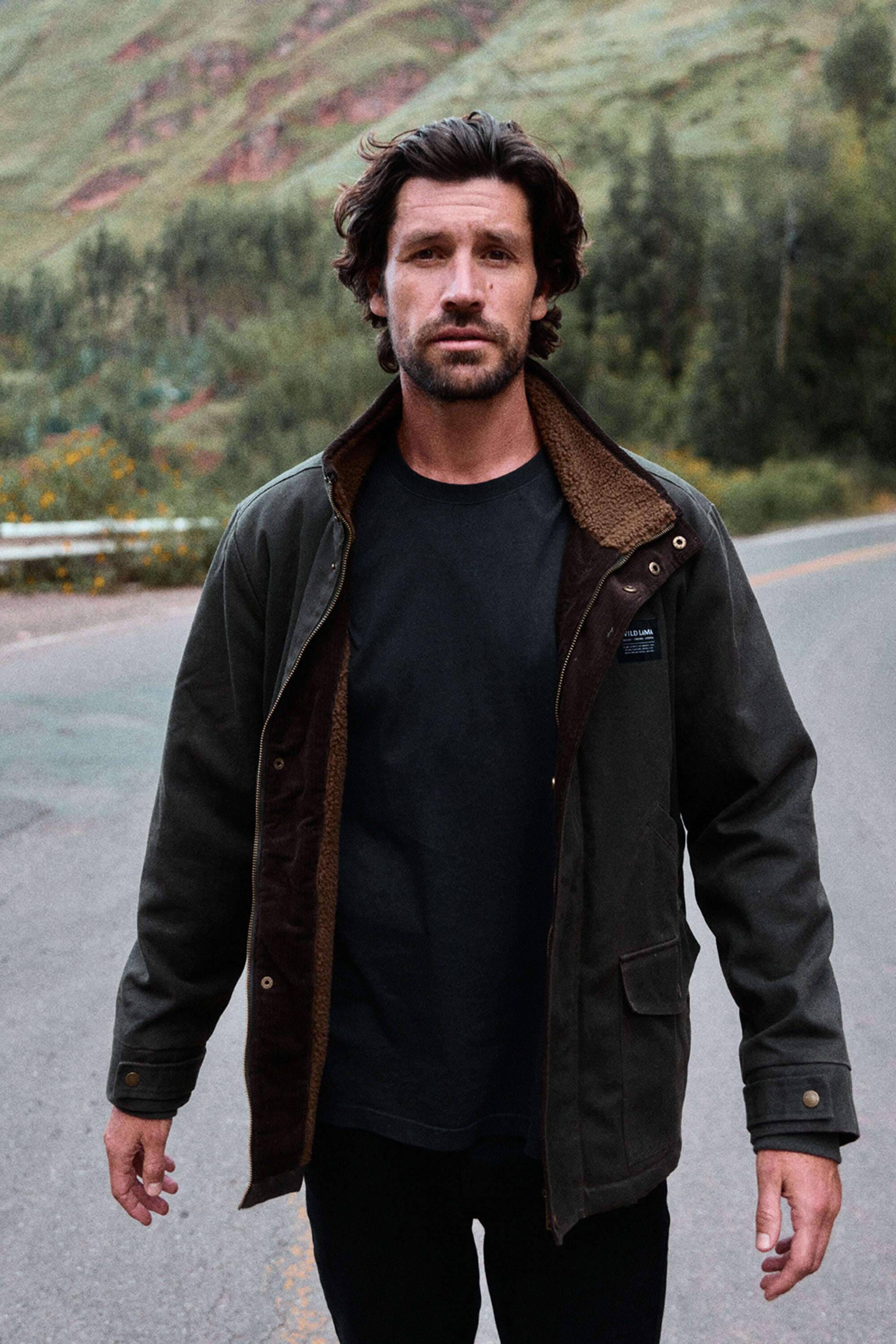 Chaqueta Tova Wax Reciclada Verde Hombre