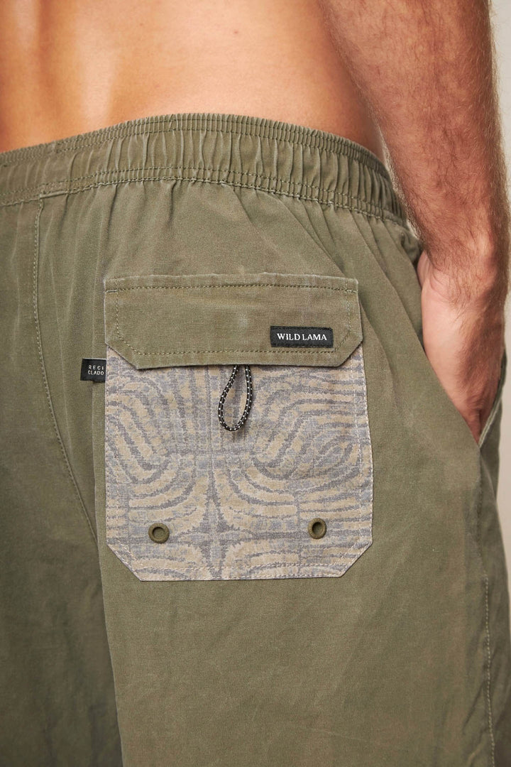 Traje De Baño Batu Reciclado Verde Hombre