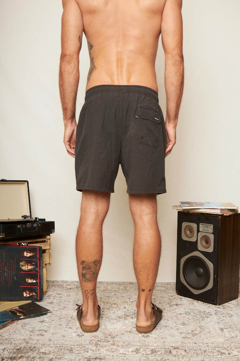 Traje De Baño Enzo Reciclado Negro Hombre
