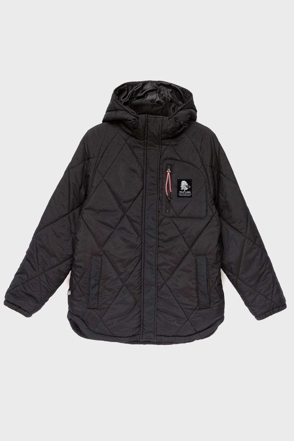 Parka Tramontana Reciclada Negra Mujer